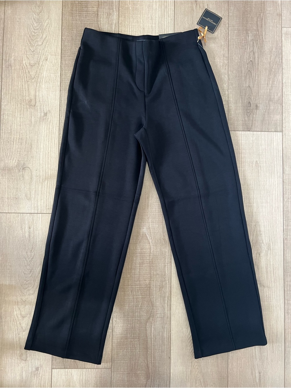 Christian Siriano Women’s Black Tailored Crease Trousers